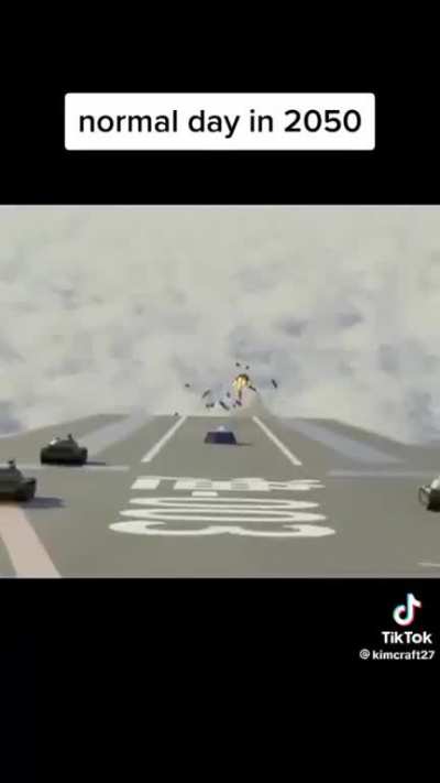 Normal day in 2050