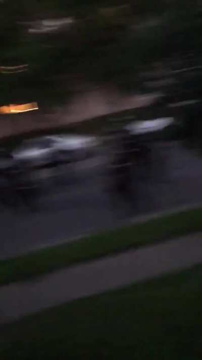 Please make this go viral. I am begging you. Police and National Guard patrolling neighborhood and shooting civilians on their own property. Make America see this, I beg you. [Minneapolis]