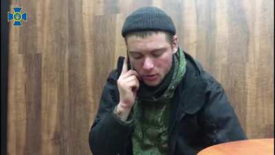 Conversation of a captured Russian soldier with his mother. Can someone translate, please ?