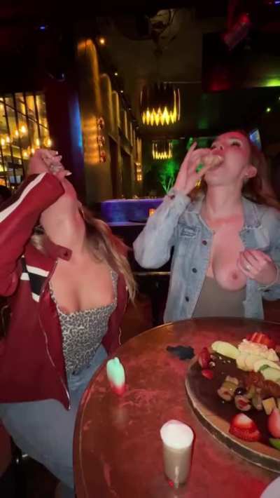 Titties and shots 