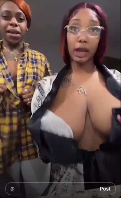 This live with her and yourbihfav was crazy