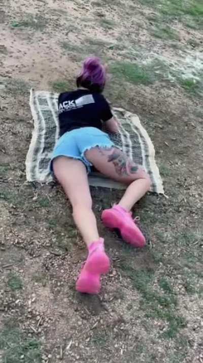 Gangsta Barbie: (Judge the recoil....)
