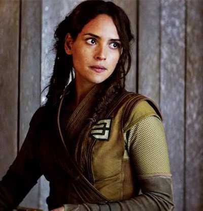 Andor's Adria Arjona. During the first episode all I could think about was cumming on her face.