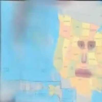The map of the US but its spitting bars!!!