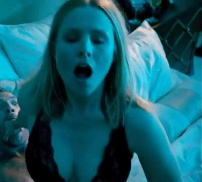 Kristen Bell having fun