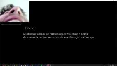 Um tumor...