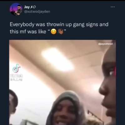 gang signs rule