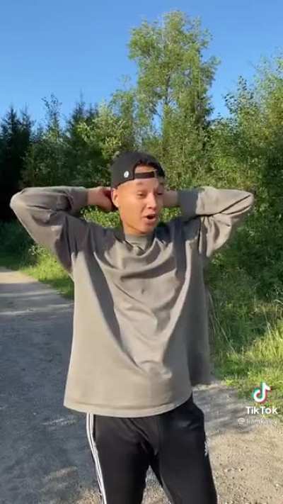 Protect the mushroom picking spot at all costs 👀