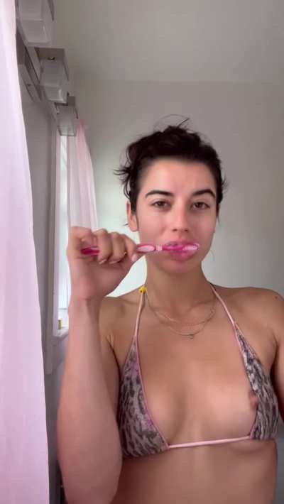 are these tits enough for your cum or do step sis needs to make her mouth dirty again
