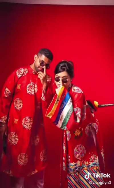 Indian man and his Vietnamese wife IMAF