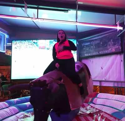 Titties bouncing