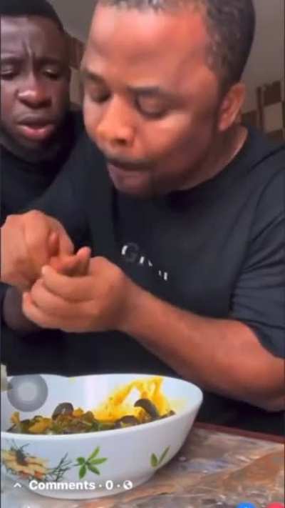 eating your friend's food is gonna be okay.. right?