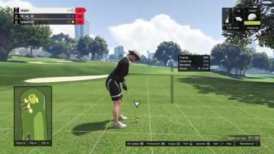 Still better than how I play GTA Online Golf.
