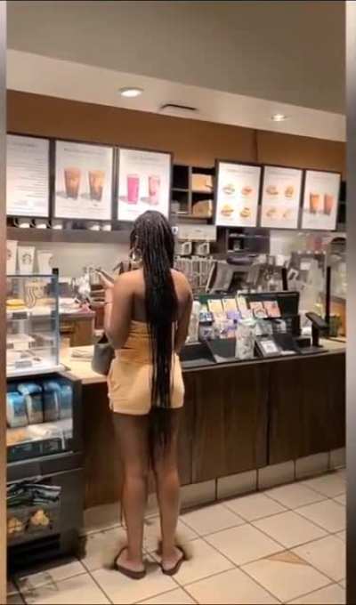 Crazy Public Freakout At Starbucks