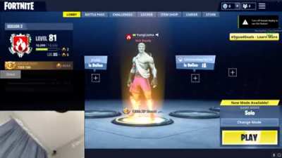 Yungllama Moan Fortnite Rage