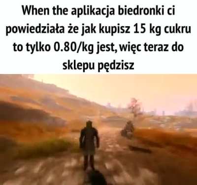 Jutro zamknięte, więc zakupy muszę robić...