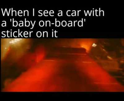 apparently the baby's no longer onboard(it's out the window)