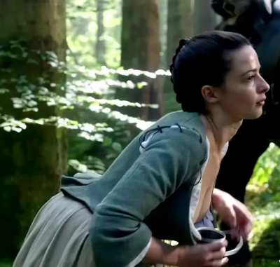 Laura Donnelly - Milking in 'Outlander'
