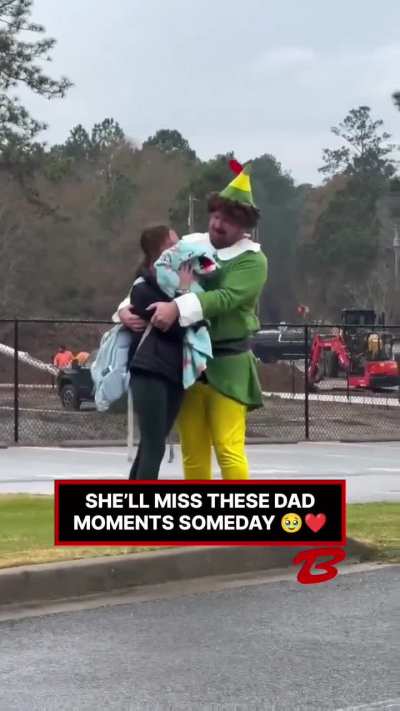 One day she’ll miss moments like this