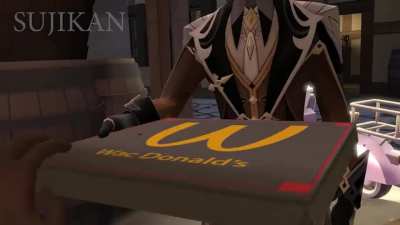 When you don't feed paimon enough food (Original Animation)