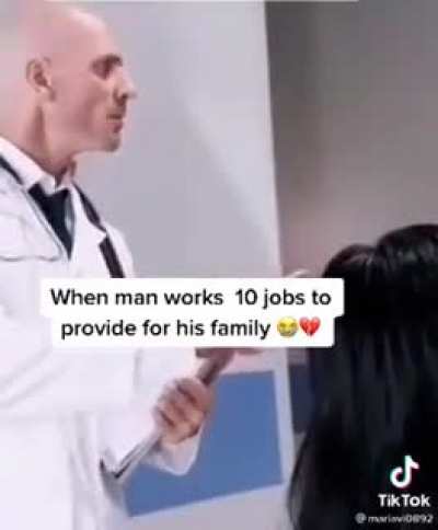 Man doing gods work