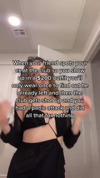 That outfit wouldn't have worked anyway