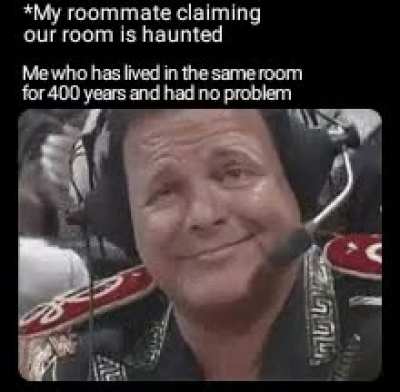 He's a bit paranoid
