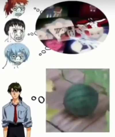 he jus wan watameloon