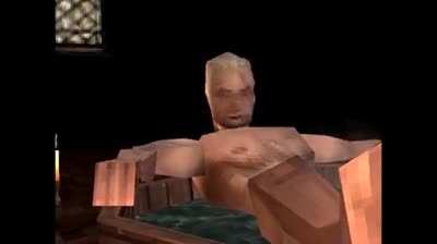 The Witcher 3 but on PS1