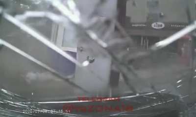 Unlucky pedestrian