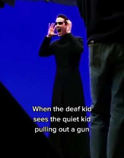 Deaf or retard?