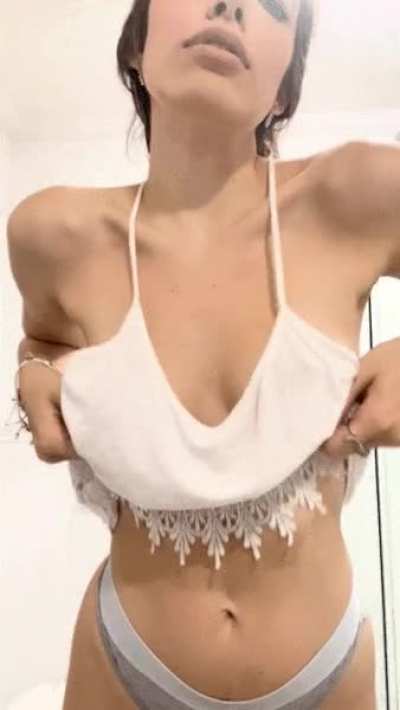 Showing the world my Italian titties! [OC]