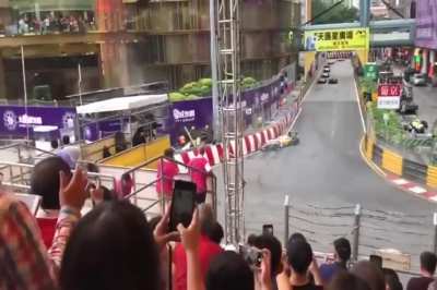 Sofia Flourish's horror crash. Survived with back injuries