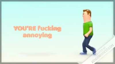 Shut the f@&k up
