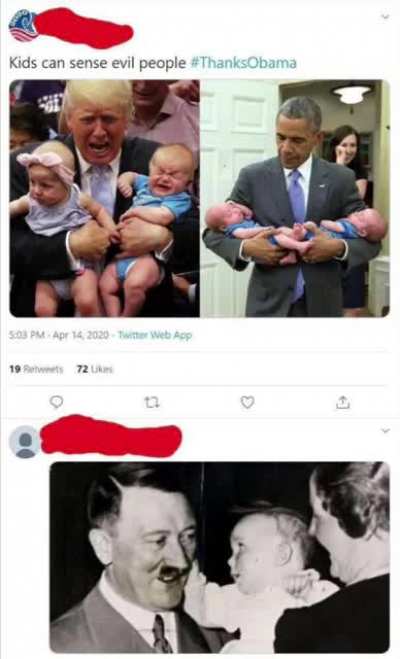 Kids can sense evil people