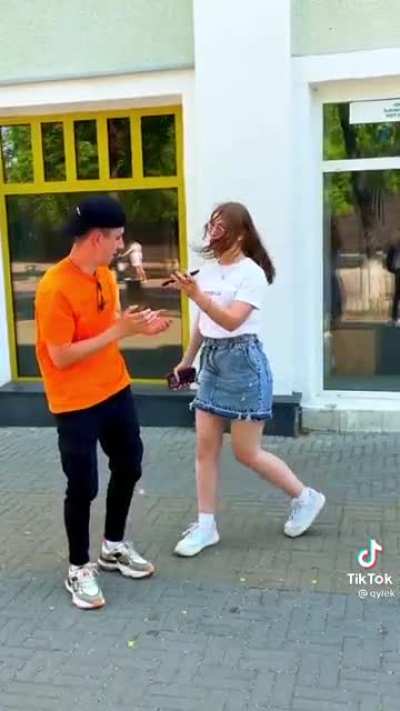 Being a creep is rewarding, at least according to tiktok