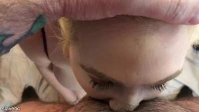 I love the feeling of cock and cum down my throat.