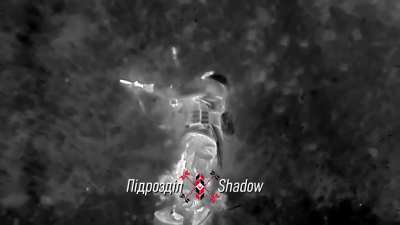 UA 74th Recon Battalion’s “Shadow” drone team spotted a Russian infantryman who appeared to be feigning death. The Russian was struck between the legs with a drone-dropped munition.