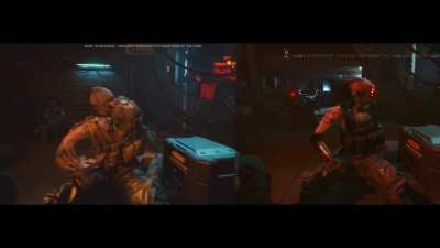 Side by side comparison to the New Japanese footage and the 2018 demo
