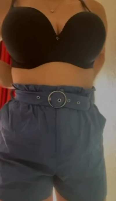 Wife giving you a tits drop