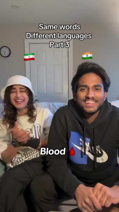 Young Indian and Iranian couple 🇮🇳♥️🇮<wbr>🇷