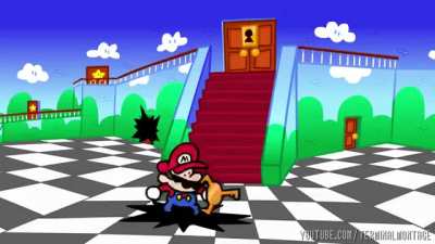 Verdadeira speedrun de mario 64 (credito para o terminalmotage)