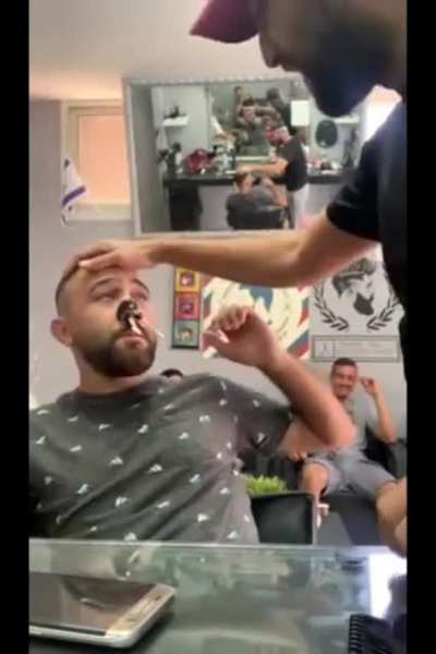 That looked painful.
