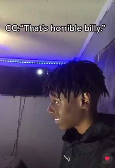 He was there the whole time