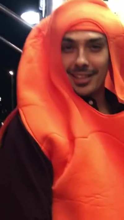 Does he look sexy?