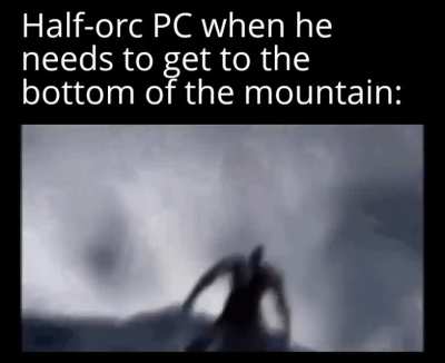 Shrek hit the ground like a tungsten rod