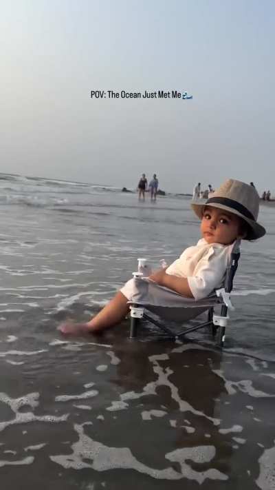 Baby enjoying 😘
