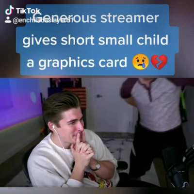 Wow he's so generous