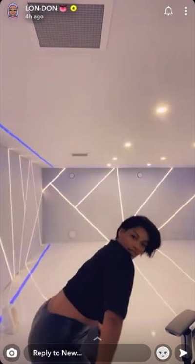 From her snap story