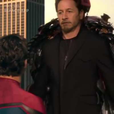 David as Iron Man!